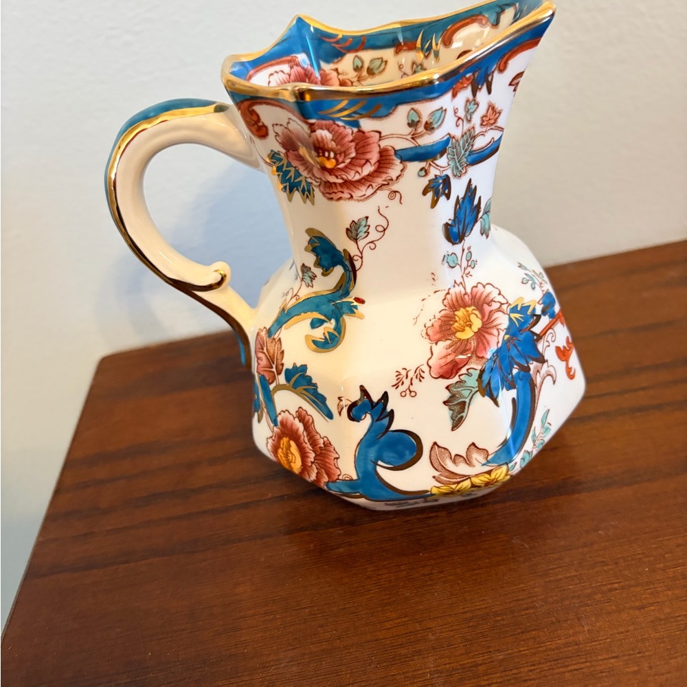 Masons Ironstone Java Jug Pitcher Made In England - Picture 3 of 5